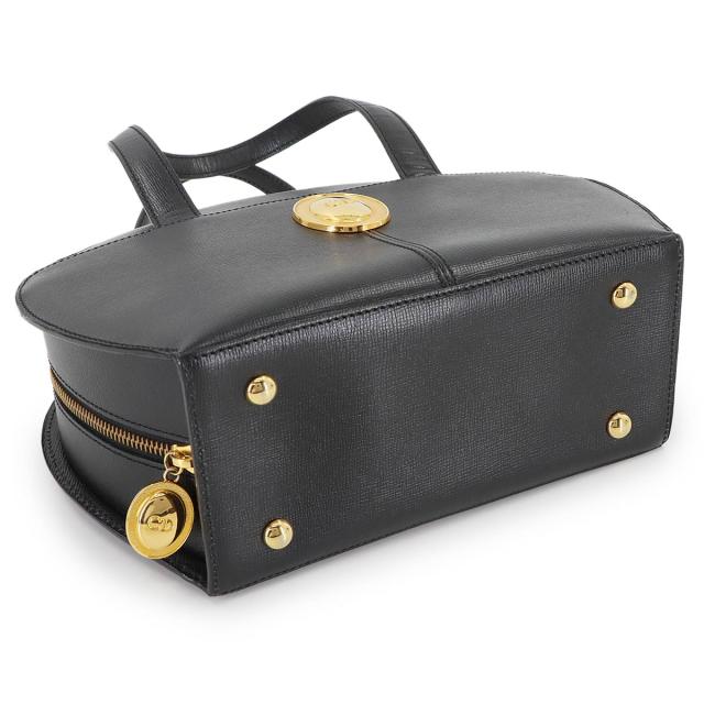 新品同様 クリスチャン ディオール バッグ 2way ハンド バッグ レザー ブラック ヴィンテージ レディース 90287580 【中古】ブランド 新品同様 クリスチャン ディオール バッグ 2way ハンド バッグ レザー