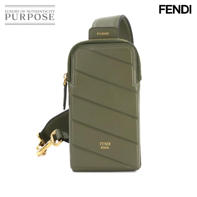 未使用 展示品 フェンディ 小物 ストラップユー スマホケース付き ショルダー ストラップ レディース 90287582 【中古】ブランド