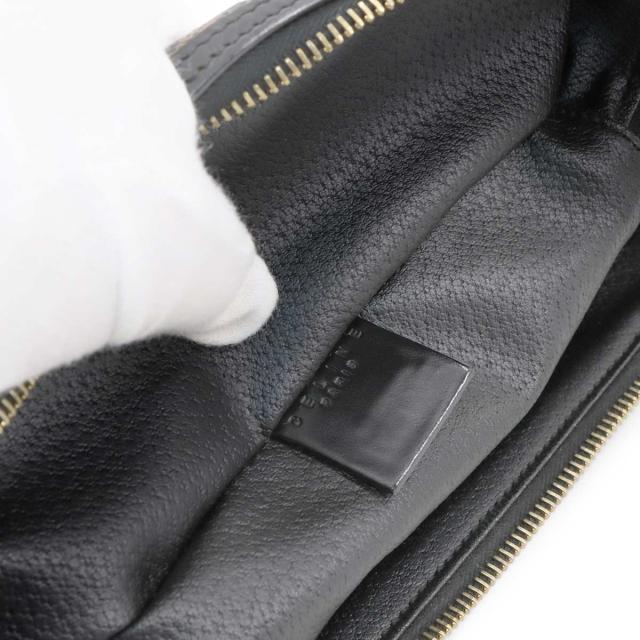 セリーヌ バッグ マカダム柄 バニティ ハンド バッグ レザー PVC ブラック ヴィンテージ レディース 90287632 【中古】ブランド