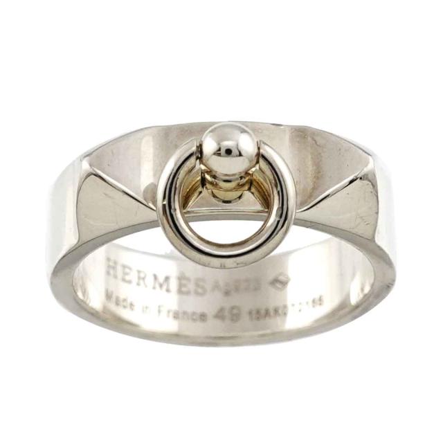 エルメス HERMES コリエドシアン #49 リング SV 925 シルバー 指輪 レディース 90288191 【中古】BJ_1