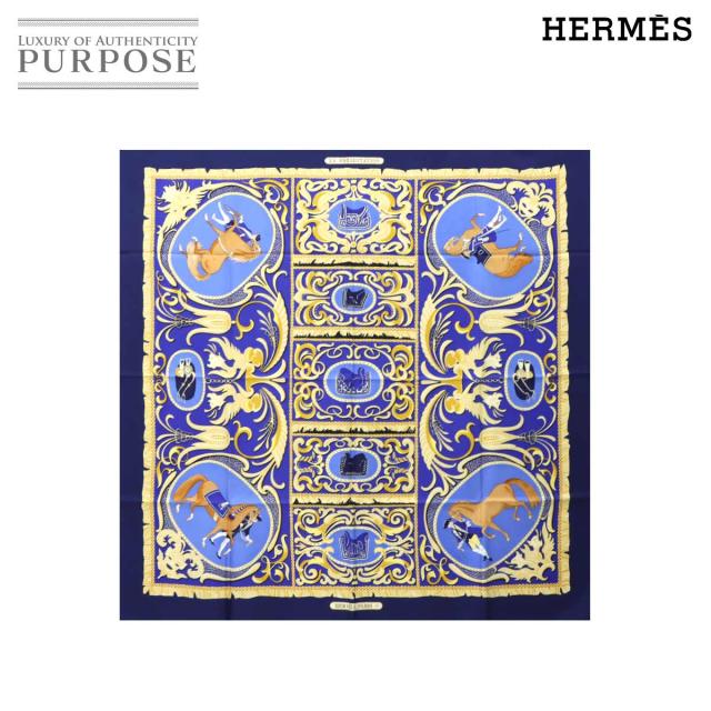 未使用品 HERMES エルメス スカーフ シルク100% 絹 大判スカーフ 未