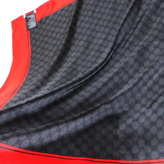 グッチ×バレンシアガザ シルク スカーフ Sランク】バレンシアガ BALENCIAGA グッチ GUCCI The Hacker GG