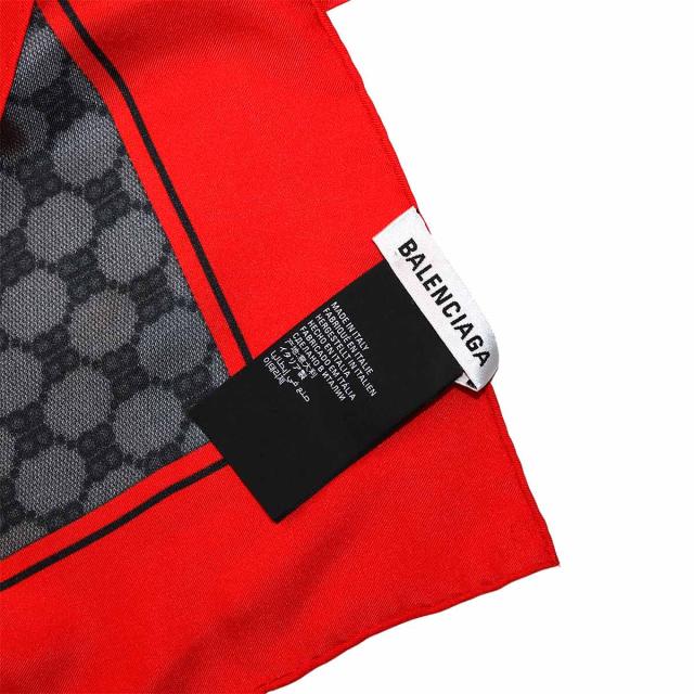 未使用 展示品 バレンシアガ スカーフ グッチ ハッカー