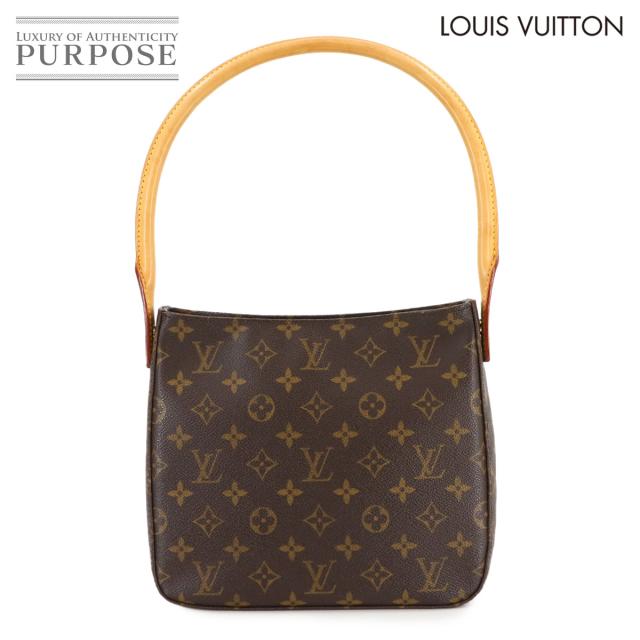 ルイ ヴィトン バッグ モノグラム ルーピング MM ショルダー バッグ ブラウン M51146 レディース 90289250 【中古】ブランド