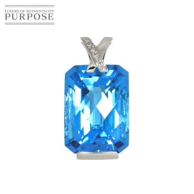 ダイヤモンド ネックレス 18金 ブルートパーズ ダイヤ ダイヤネックレス k18 イエローゴールドk18 ダイヤ 18k ペンダント レディース 人気 クリスマス K18WG&frasl;YG ロンドンブルートパーズ・ダイヤモンドネックレス K18WG