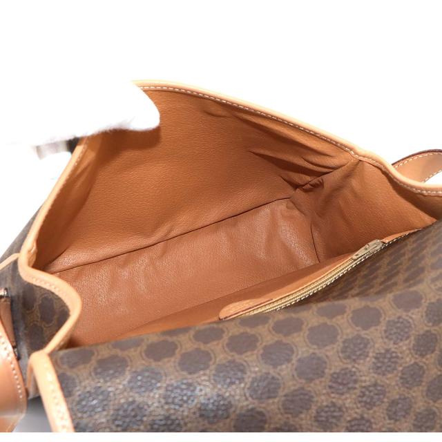 新品同様 セリーヌ バッグ マカダム ショルダー バッグ PVC レザー