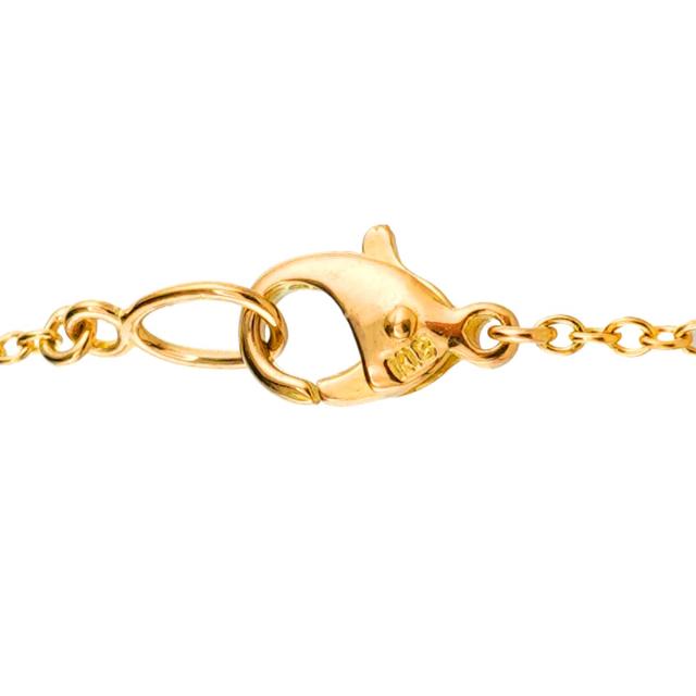 白蝶真珠 16.7mm ダイヤ 0.437ct K18 YG ネックレス 84.5cm イエロー