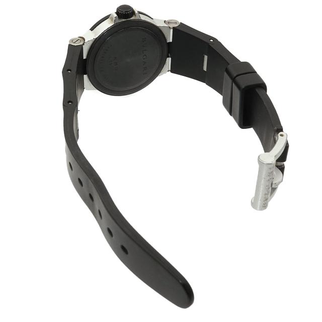 ブルガリ アルミニウム AL29TA レディース 腕時計 デイト シルバー