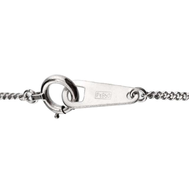 ダイヤ 0.50ct ネックレス 42cm Pt プラチナ レディース 90291672 【中古】NJ