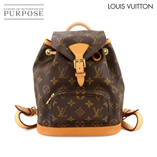 新品同様 ルイ ヴィトン バッグ モノグラム ミニモンスリ バックパック リュックサック M51137 レディース 90292498 【中古】ブランド