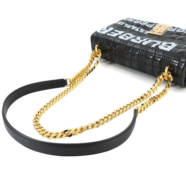 新品同様 バーバリー バッグ ローラ ホースフェリー スモール チェーン ショルダー バッグ PVC レディース 90292670 【中古】ブランド_5
