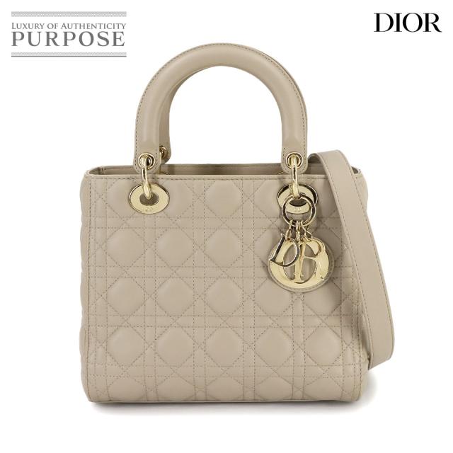 新品同様 クリスチャン ディオール バッグ カナージュ レディディオール ミディアム レディース 90292830 【中古】ブランド