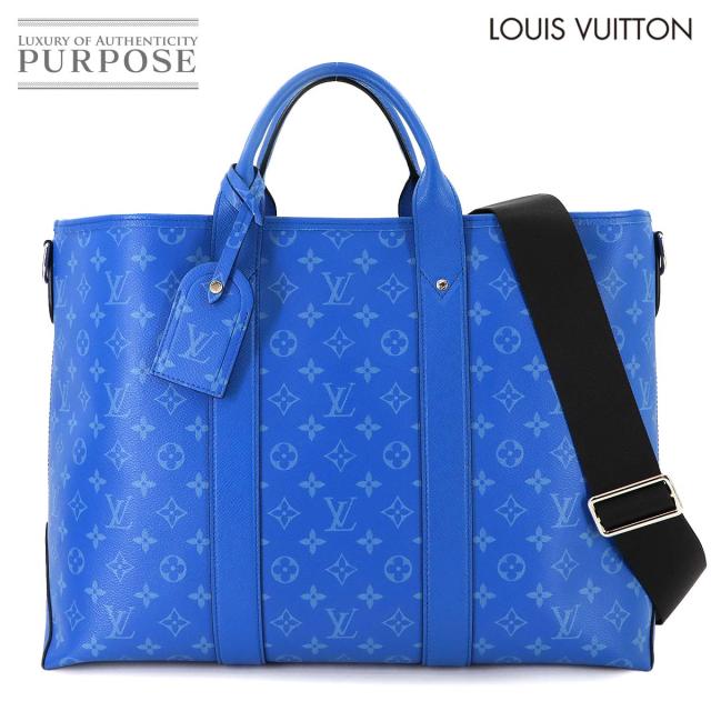 新品同様 ルイ ヴィトン バッグ タイガラマ ウィークエンド トート NM 2way ショルダー バッグ M31010 メンズ 90292838 【中古】ブランド