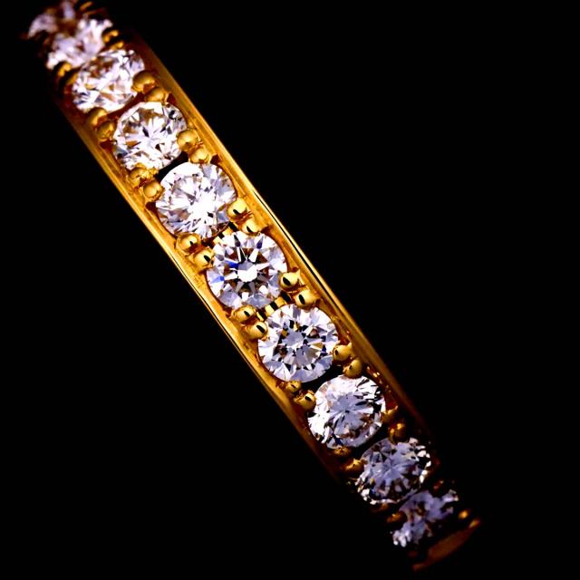 ヴァンドーム 青山 Vendome Aoyama 10号 リング ダイヤ 0.33ct K18 YG