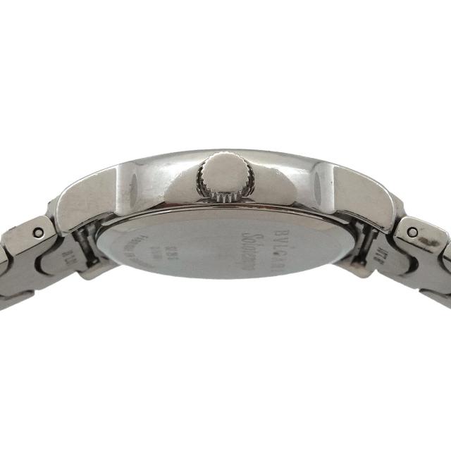 ブルガリ ソロテンポ ST29S レディース 腕時計 デイト シルバー