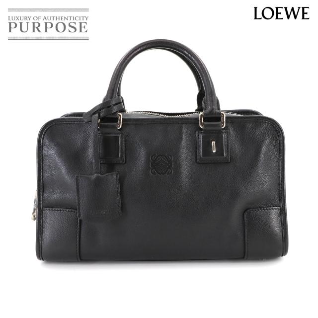 LOEWE ロエベ アマソナ28 ハンドバッグ レザー ブラック LOEWE ロエベ アマソナ28 ハンドバッグ レザー ブラック