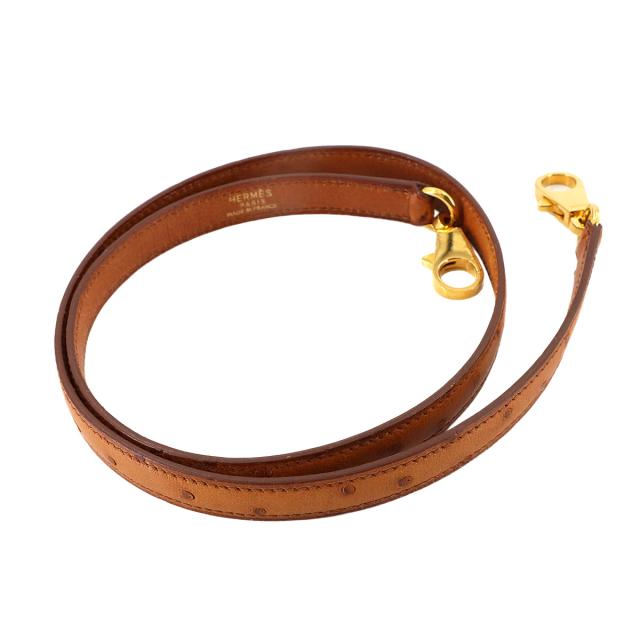 エルメス 小物 ケリー ボリード ショルダー ストラップ オーストリッチ