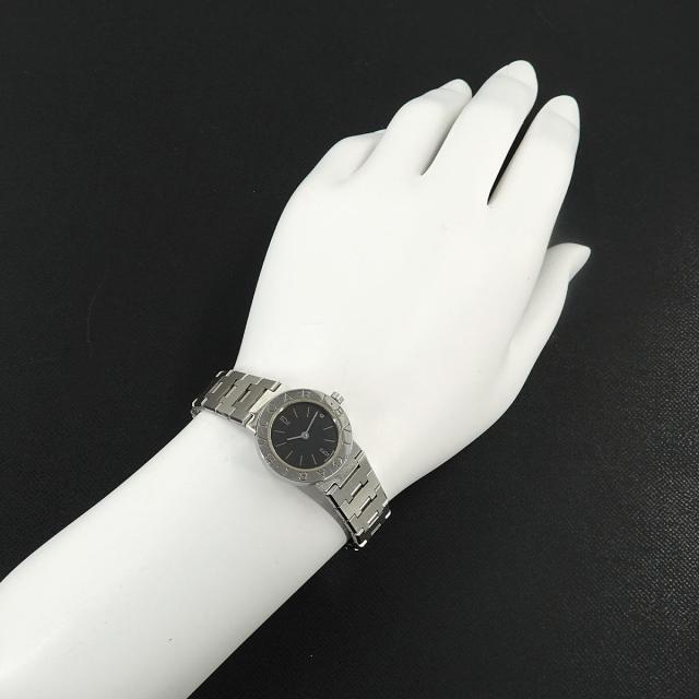 ブルガリブルガリ BB23SS ピンク文字盤 レディース 腕時計 □BVLGARI