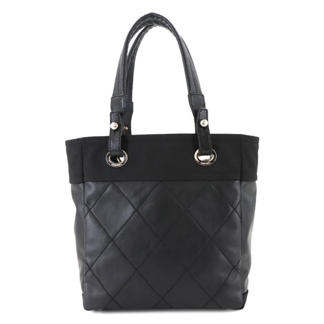 新品同様 シャネル バッグ パリビアリッツ PM トート バッグ PVC