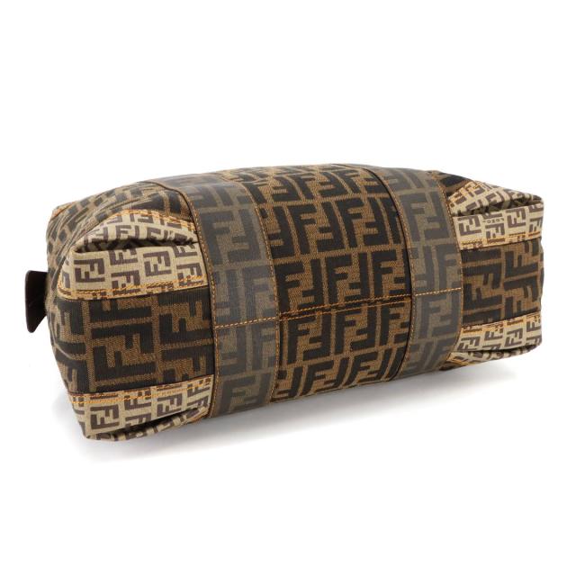 新品同様 フェンディ バッグ ズッカ ズッキーノ ハンド バッグ キャンバス PVC ブラウン 8BL096 レディース 90294492 【中古】ブランド 新品同様 フェンディ バッグ ズッカ ズッキーノ ハンド バッグ