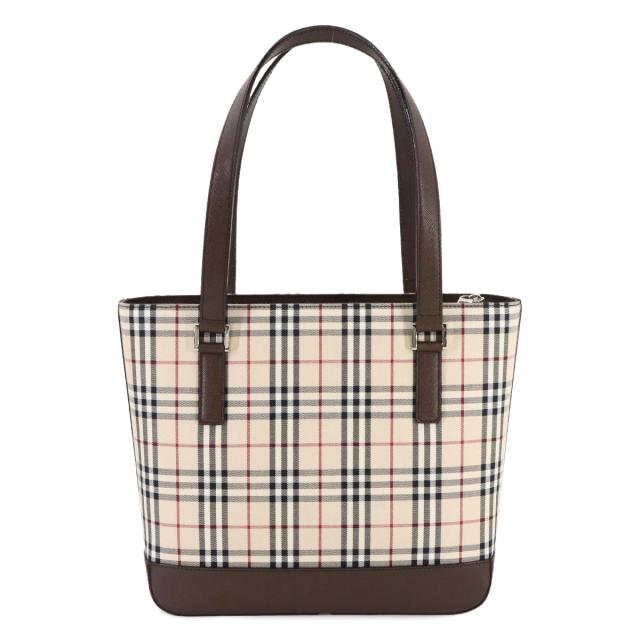 未使用 展示品 バーバリー バッグ ノバチェック ハンド バッグ