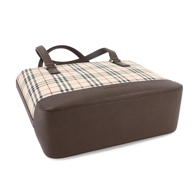 未使用 展示品 バーバリー バッグ ノバチェック ハンド バッグ