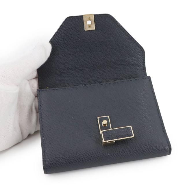 新品同様 ヴァレクストラ 財布 イジィデ ウォレット 三つ折り 財布