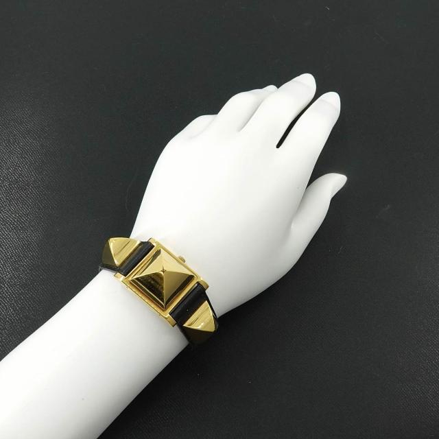 エルメス メドール ヴィンテージ レディース 腕時計 ピラミッド