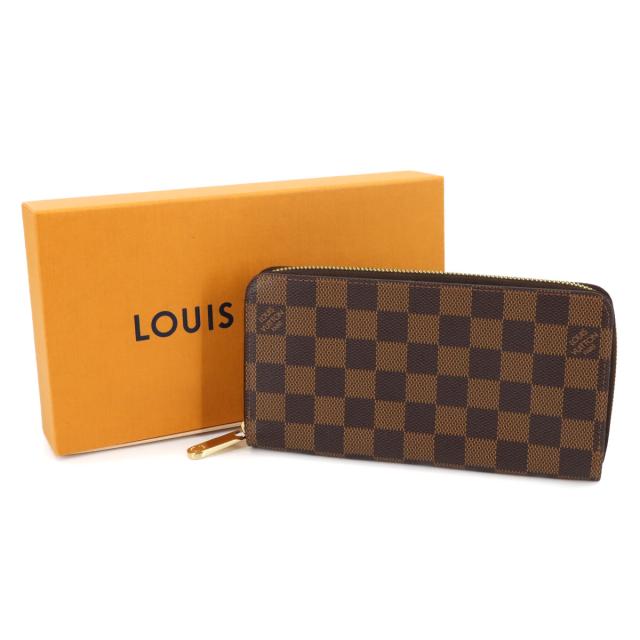 未使用 展示品 ルイ ヴィトン 財布 ダミエ ジッピー ウォレット ラウンドファスナー 長財布 レディース 90296013 【中古】ブランド 未使用 展示品 ルイ ヴィトン 財布 ダミエ ジッピー ウォレット