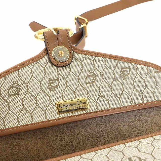 美品✨クリスチャン・ディオール ショルダーバッグ ハニカム 極 美品✨クリスチャン・ディオール ショルダーバッグ ハニカム 極