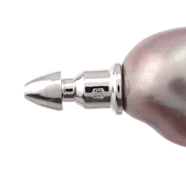 タサキ TASAKI バロック真珠 ネックレス 43cm SV シルバー 925 田崎 