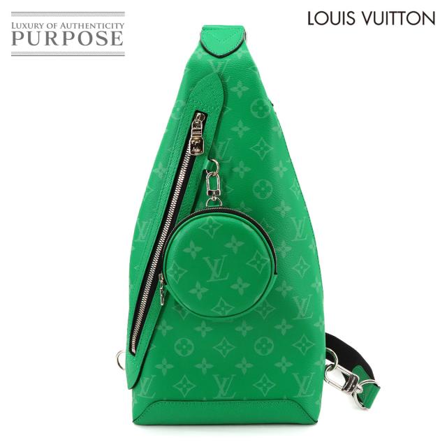 新品同様 ルイ ヴィトン バッグ タイガラマ デュオ スリングバッグ ボディ バッグ カクタスグリーン メンズ 90296801 【中古】ブランド