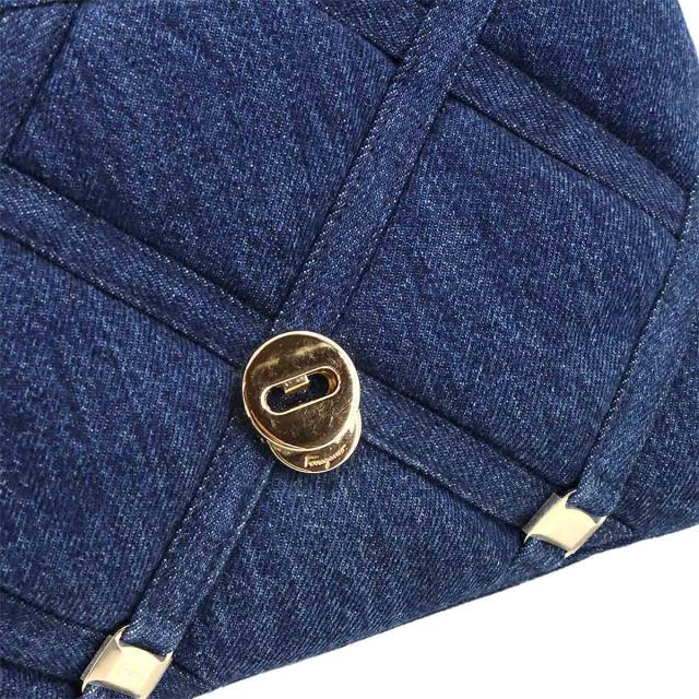 未使用 展示品 サルヴァトーレ フェラガモ バッグ ヴァラ チェーン