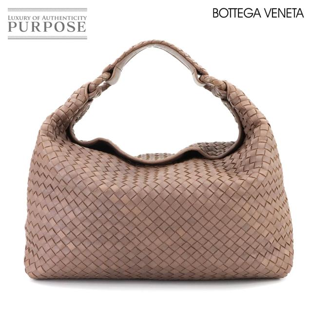 ボッテガ ヴェネタ バッグ イントレチャート ワンショルダー バッグ レザー ブラウン レディース 90297064 【中古】ブランド