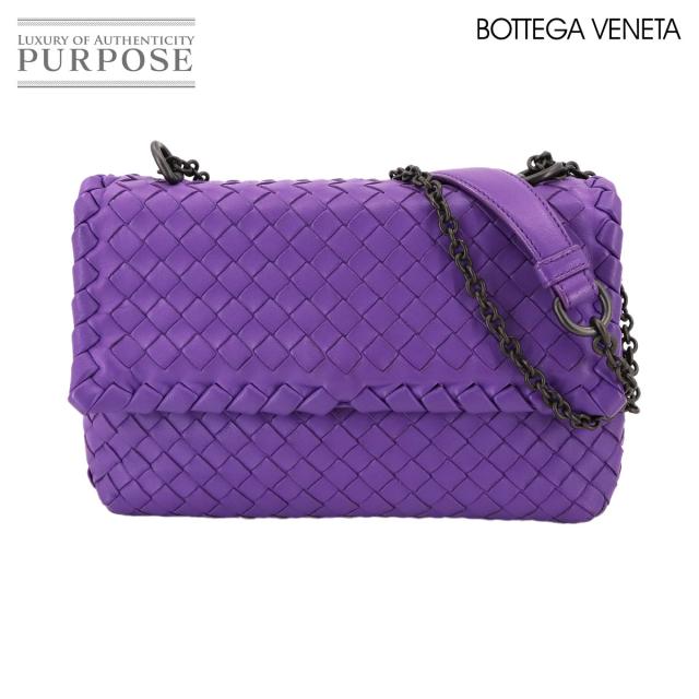新品同様 ボッテガ ヴェネタ バッグ イントレチャート チェーン ショルダー バッグ レザー レディース 90298821 【中古】ブランド