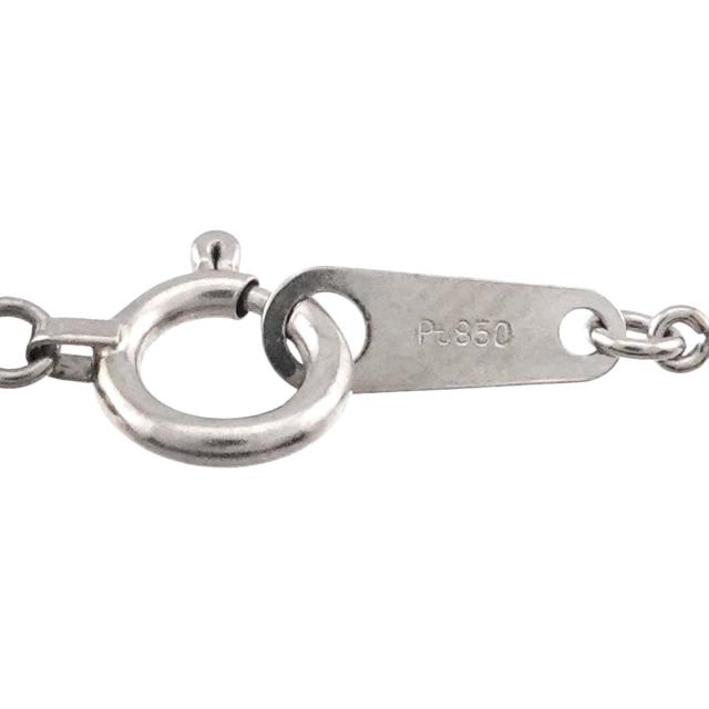 トリロジー TRILOGY ダイヤ 0.35ct ネックレス 45cm Pt プラチナ【鑑別書付き】 レディース 90300447 【中古】BJ_5