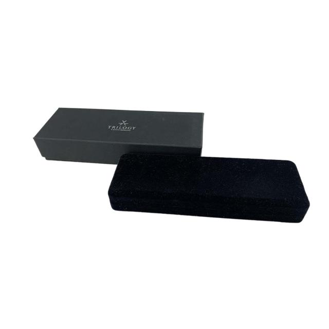 トリロジー TRILOGY ダイヤ 0.35ct ネックレス 45cm Pt プラチナ【鑑別書付き】 レディース 90300447 【中古】BJ_9