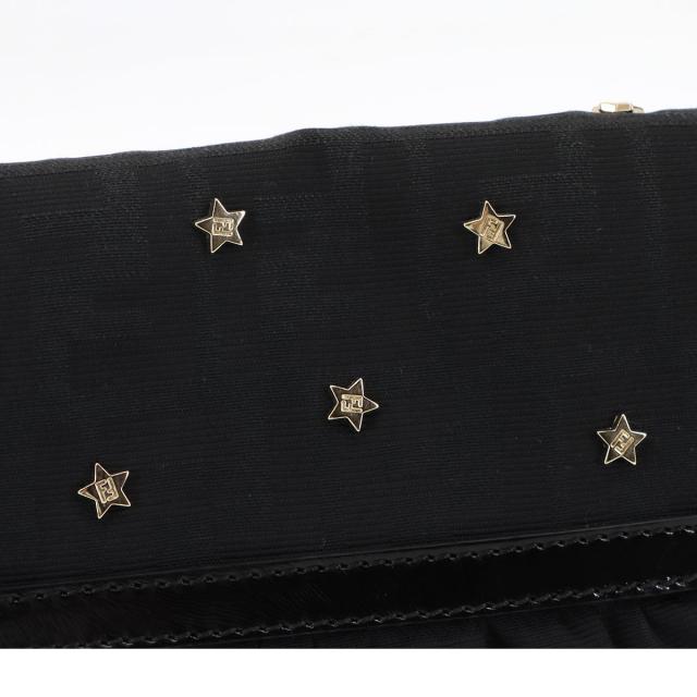 未使用 展示品 フェンディ バッグ ズッカ スター スタッズ ハンド バッグ キャンバス レザー レディース 90300482 【中古】ブランド_7