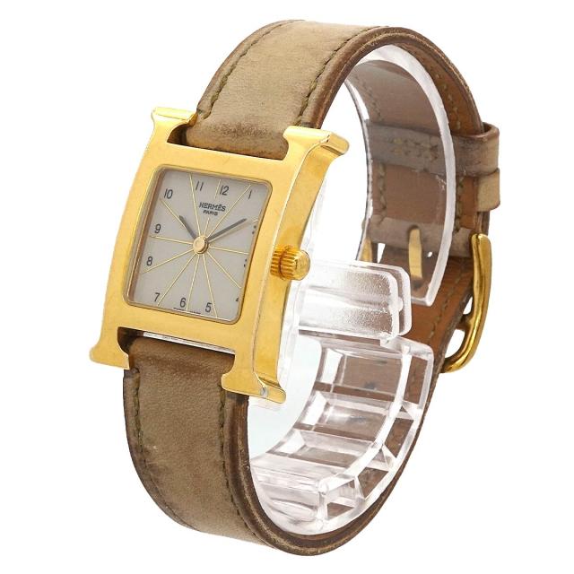 エルメス HERMES Hウォッチ HH1 201 レディース 腕時計 グレー