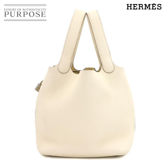 美品 エルメス バッグ ピコタンロック MM ハンド バッグ トリヨンクレマンス ナタ Z刻印 レディース 90302025 【中古】ブランド