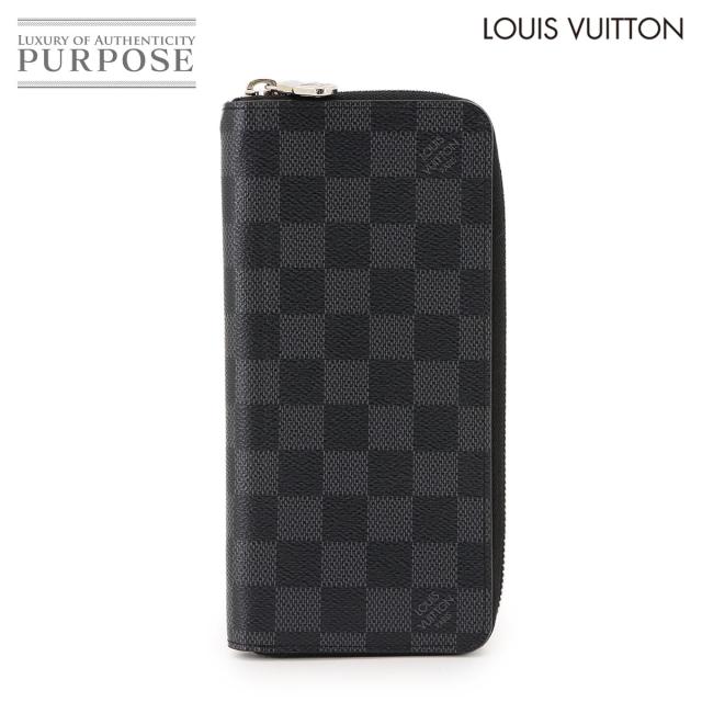 新品同様 ルイ ヴィトン 財布 ダミエ グラフィット ジッピーウォレット ヴェルティカル 長財布 N63095 メンズ 90303214 【中古】ブランド