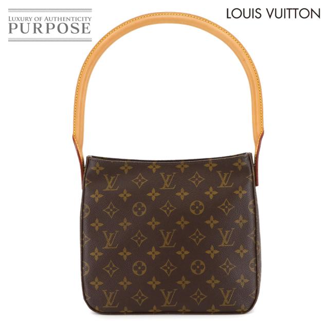 新品同様 ルイ ヴィトン バッグ モノグラム ルーピング MM ショルダー バッグ ブラウン M51146 レディース 90303218 【中古】ブランド