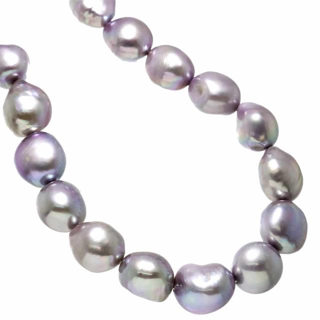 タサキ TASAKI バロック真珠 ネックレス 44cm SV シルバー 925 田崎真珠 パール レディース 90303679 【中古】BJ_2