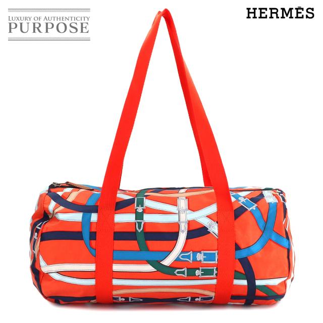 未使用 展示品 エルメス バッグ カヴァルカドゥール エアシルク ダッフル 38 ショルダー バッグ レディース 90303713 【中古】ブランド