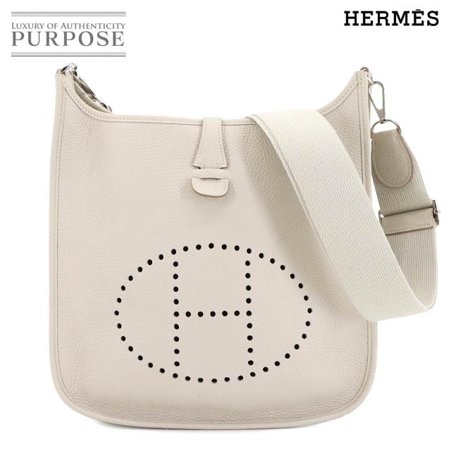 新品同様 エルメス バッグ エブリン3 PM ショルダー バッグ トリヨンクレマンス ベトン A刻印 レディース 90303839 【中古】ブランド