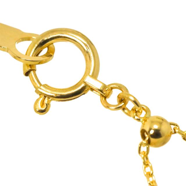 タサキ TASAKI プレナイト ブルートパーズ クォーツ ネックレス 50cm K18 YG 750 田崎真珠 レディース 90303992 【中古】BJ_7
