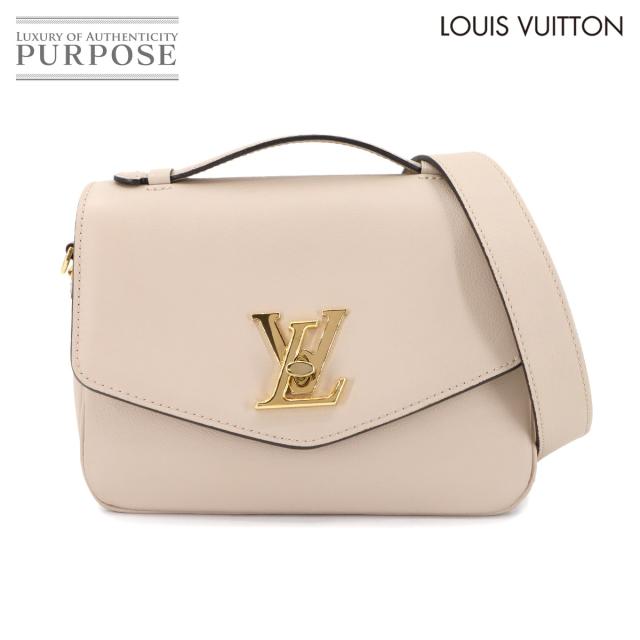 新品同様 ルイ ヴィトン バッグ オックスフォード ハンド ショルダー バッグ レザー グレージュ レディース 90304792 【中古】ブランド