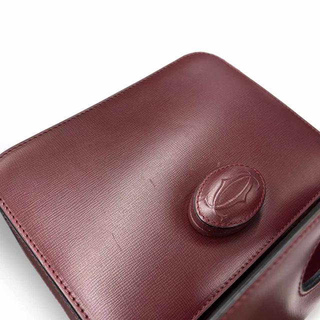 新品同様 カルティエ バッグ マストライン ショルダー バッグ レザー