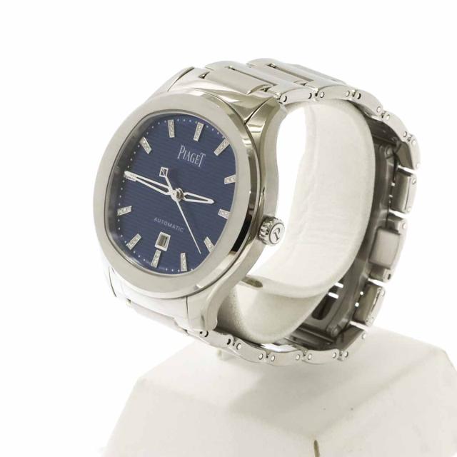 PIAGET(ピアジェ) 腕時計 ポロ デイト G0A46018 ボーイズ SS/36Pダイヤインデックス(約0.07カラット) ブルー G0A46018 PIAGET ピアジェ ポロ デイト - 高級腕時計 正規販売店