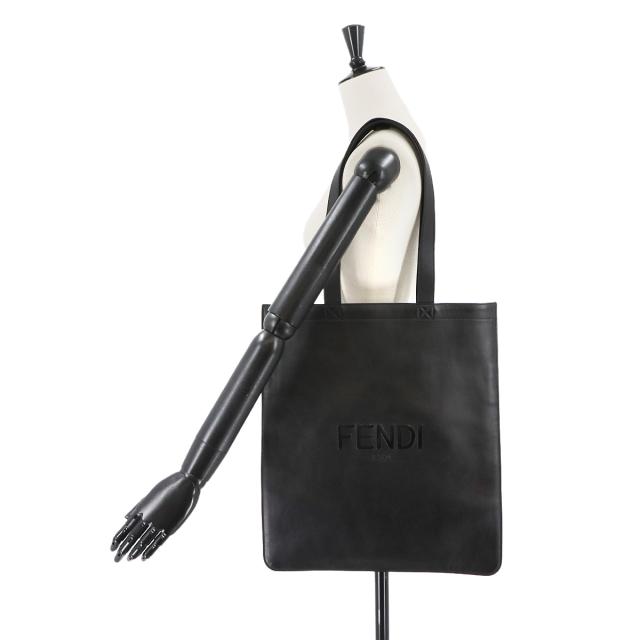 未使用 展示品 フェンディ バッグ ロゴ トート バッグ レザー ブラック 7VA538 レディース メンズ 90306105 【中古】ブランド_8